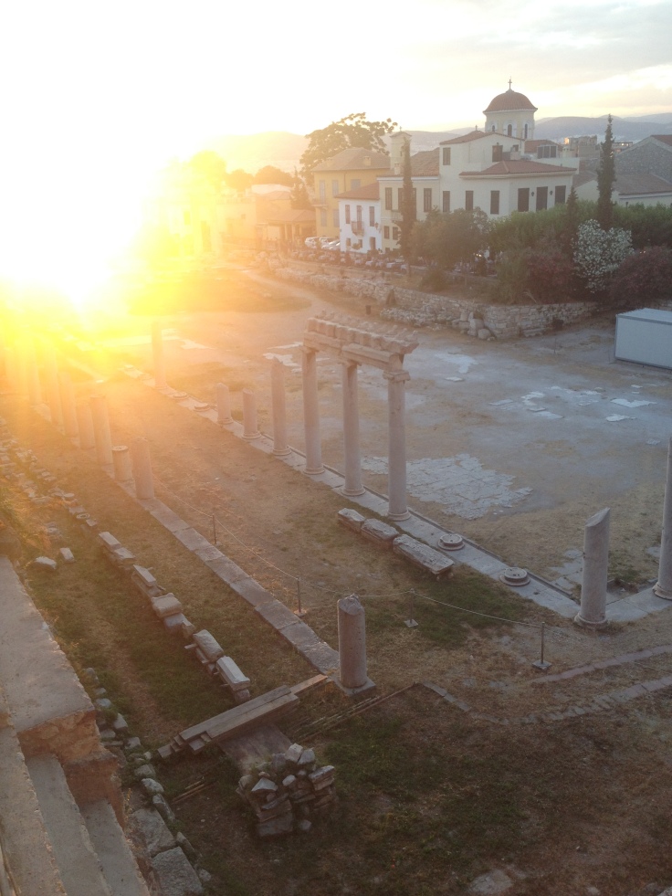 Ancien Agora Plaka athènes